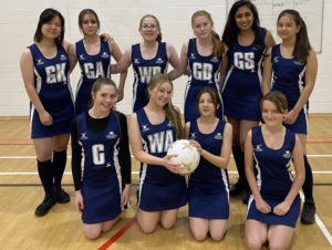 Photo of the Year 9 Girls Netball Team.