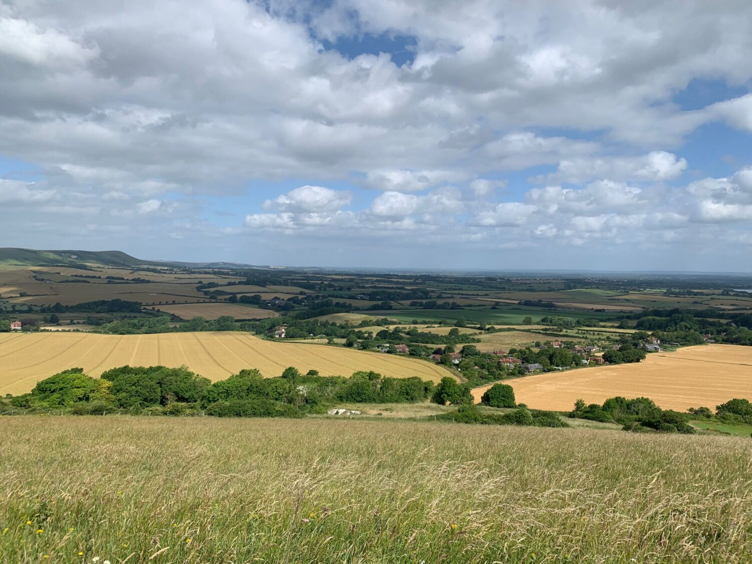 A photo of the South Downs, where DofE Students were hiking
